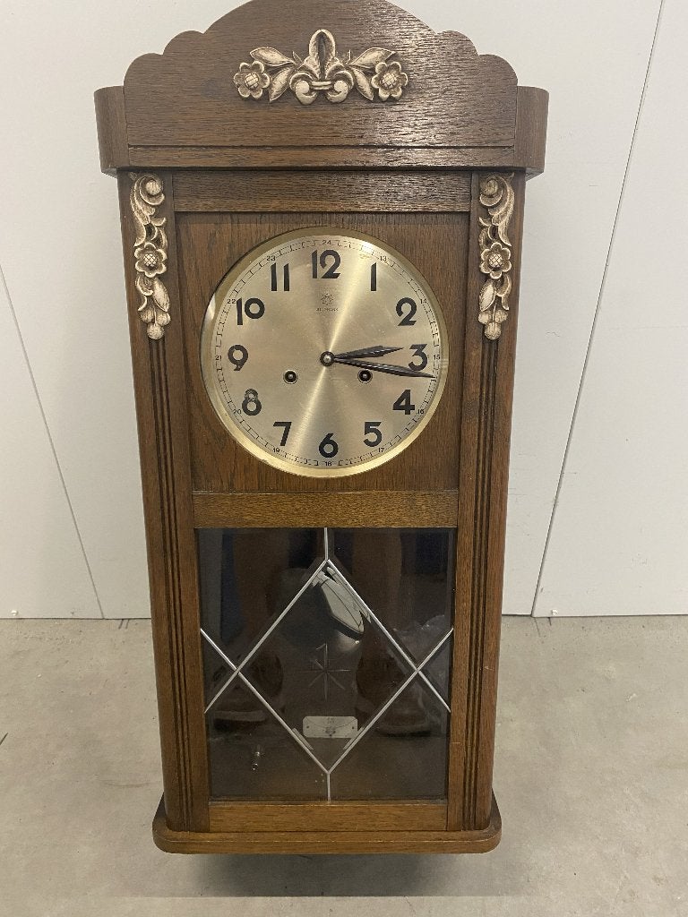 Junghans wandklok, Antiek en Kunst, Antiek | Klokken, Ophalen