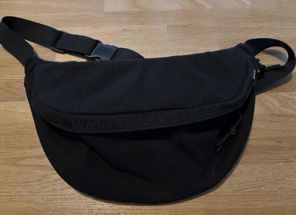 NAPAPIJRI heup/ schoudertas - zwart, Ophalen of Verzenden, Zwart