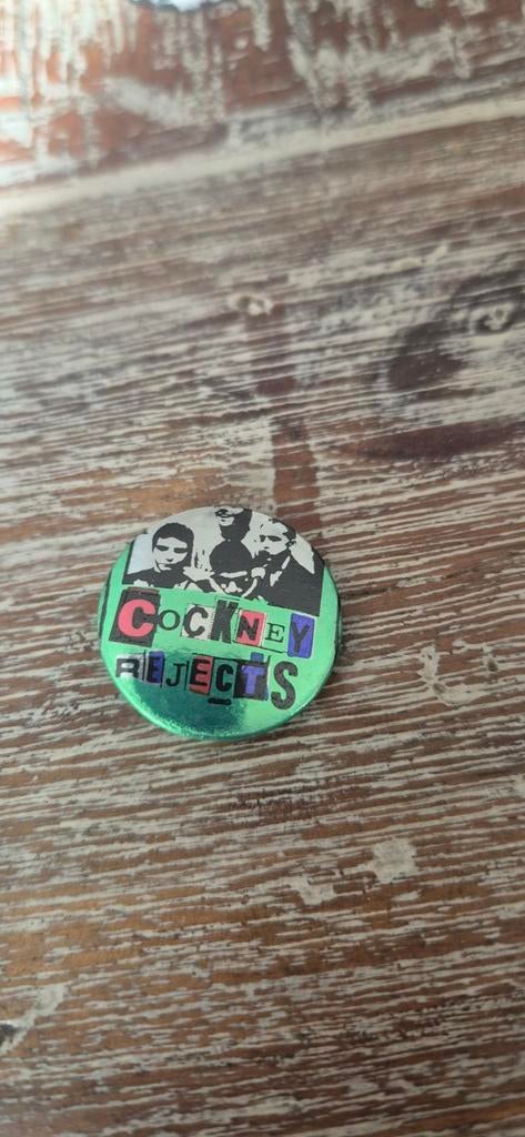 Cockney Rejects Button/Speldje - Punk Rock Band, Ophalen of Verzenden