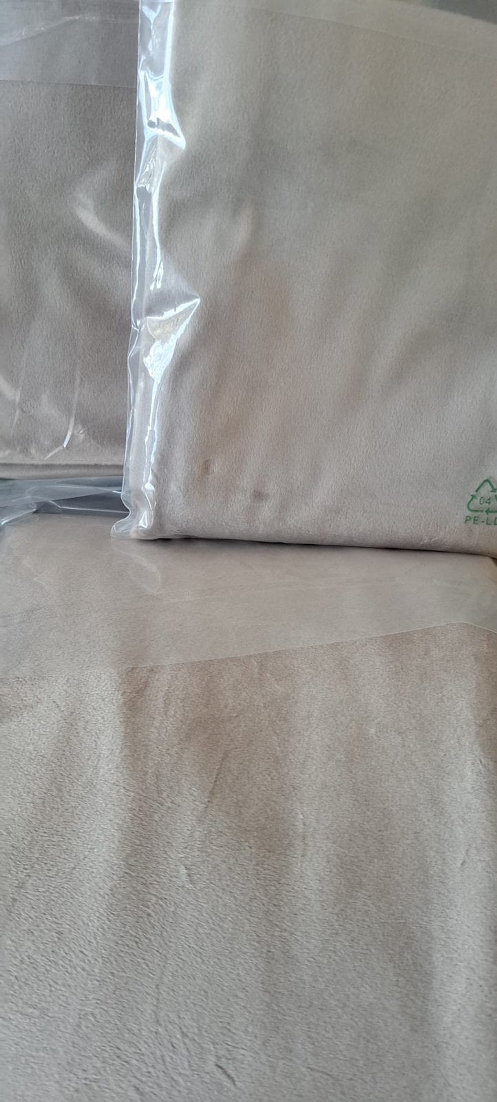 Optidee dekbedovertrek, Huis en Inrichting, Beige, Dekbedovertrek, Ophalen of Verzenden, Nieuw