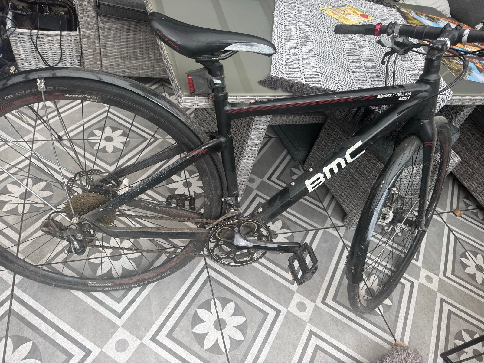 BMC Alpenchallenge AC01 - Hybride fiets, Minder dan 10 versnellingen, Gebruikt, 53 tot 57 cm, Ophalen