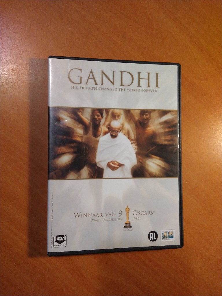 DVD Gandhi., Cd's en Dvd's, Dvd's | Drama, Zo goed als nieuw, Alle leeftijden, Ophalen of Verzenden