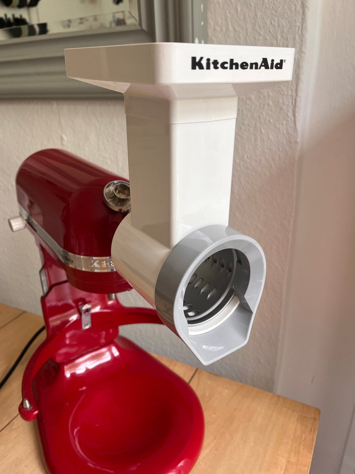 KitchenAid Slicer/Shredder Opzetstuk, Ophalen of Verzenden, Zo goed als nieuw