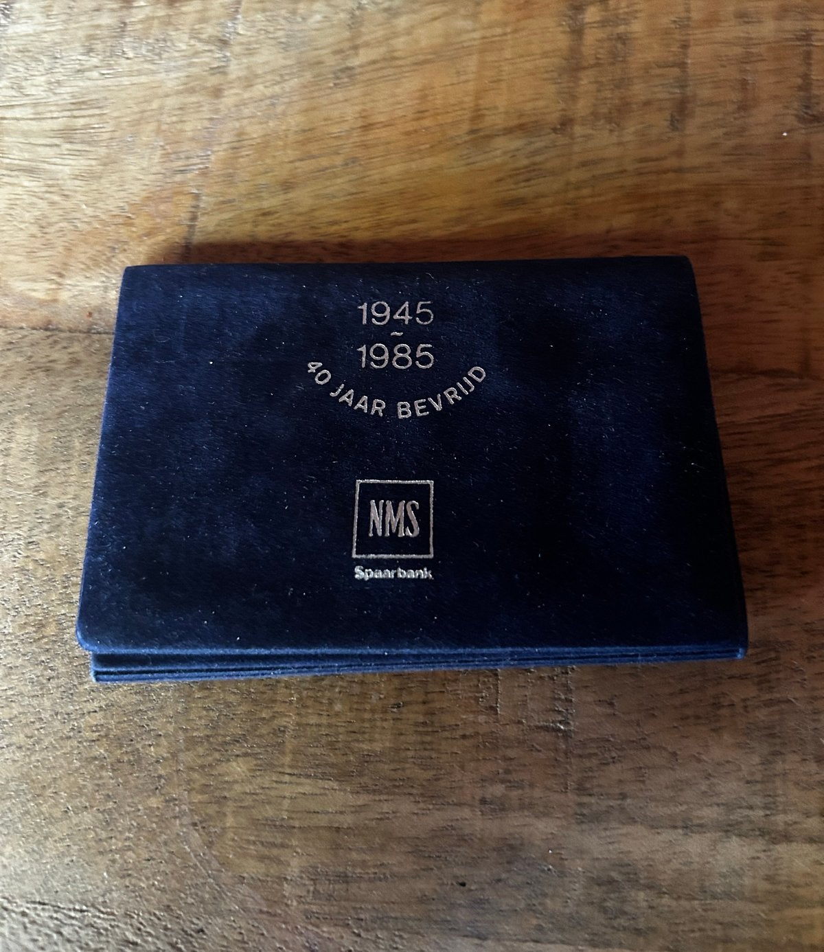 Gedenkpenning 40 Jaar Bevrijd 1945-1985 NMS Spaarbank, Ophalen of Verzenden, Koningin Beatrix, Overige waardes, Losse munt