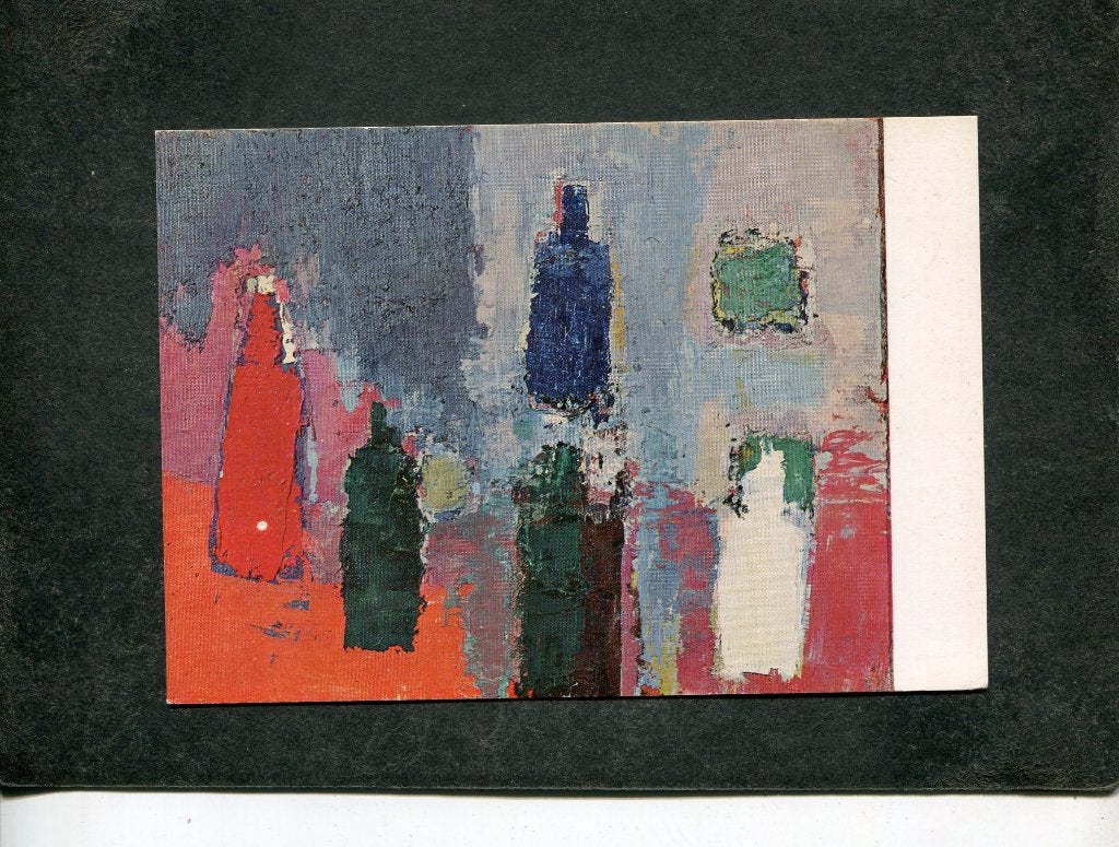 Ansicht Nicolas de Stael - Stilleven met flessen, Verzenden, 1980 tot heden, Ongelopen