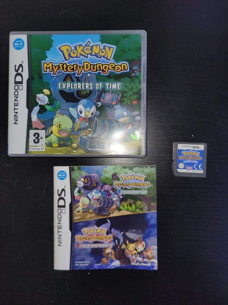 Pokemon mystery dungeon Explorers of time nintendo DS, Spelcomputers en Games, Games | Nintendo DS, Avontuur en Actie, 1 speler