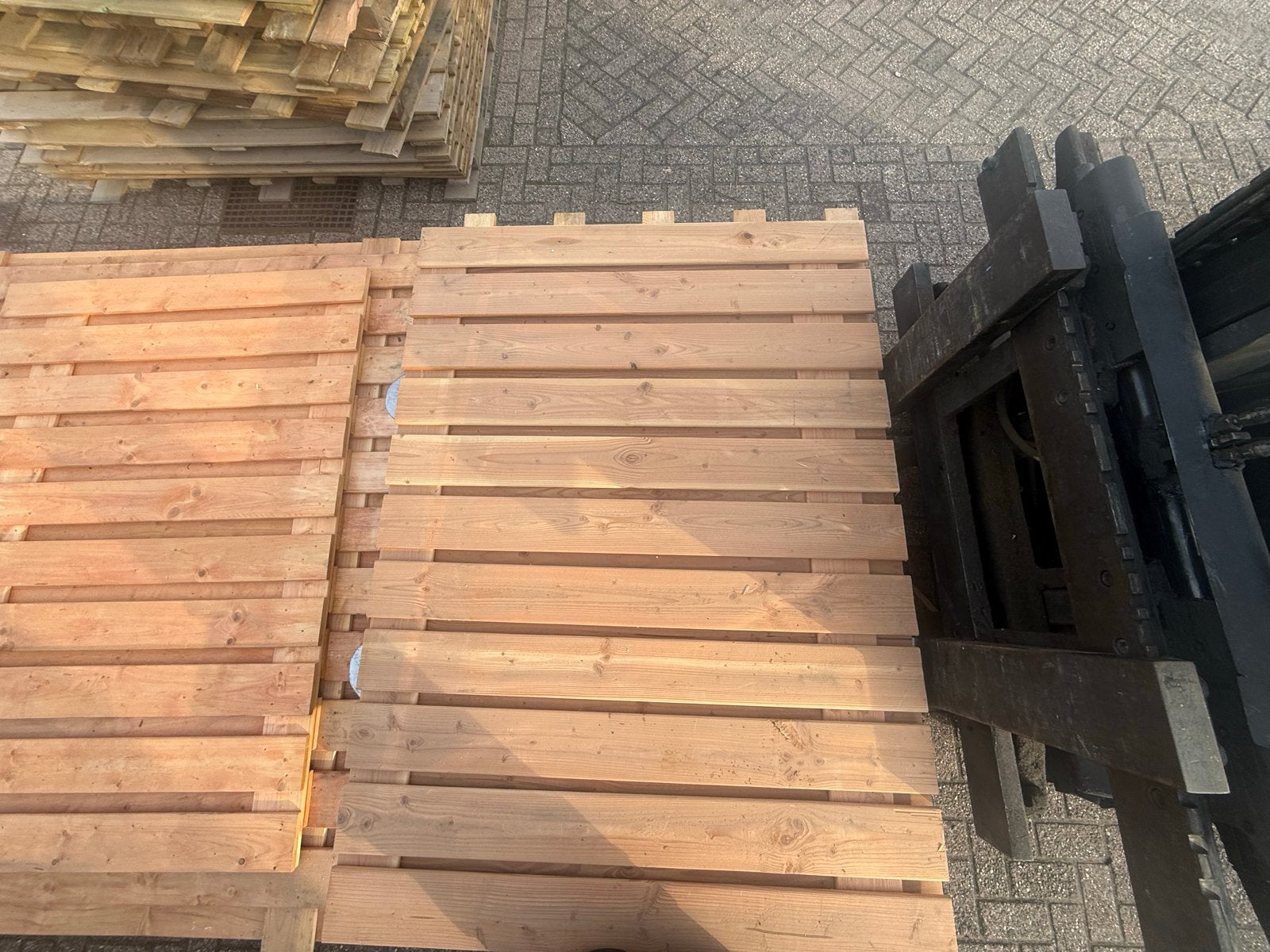 Houten tuinschermen B-keus, diverse afmetingen, Ophalen, Gebruikt, Hout, 150 tot 200 cm