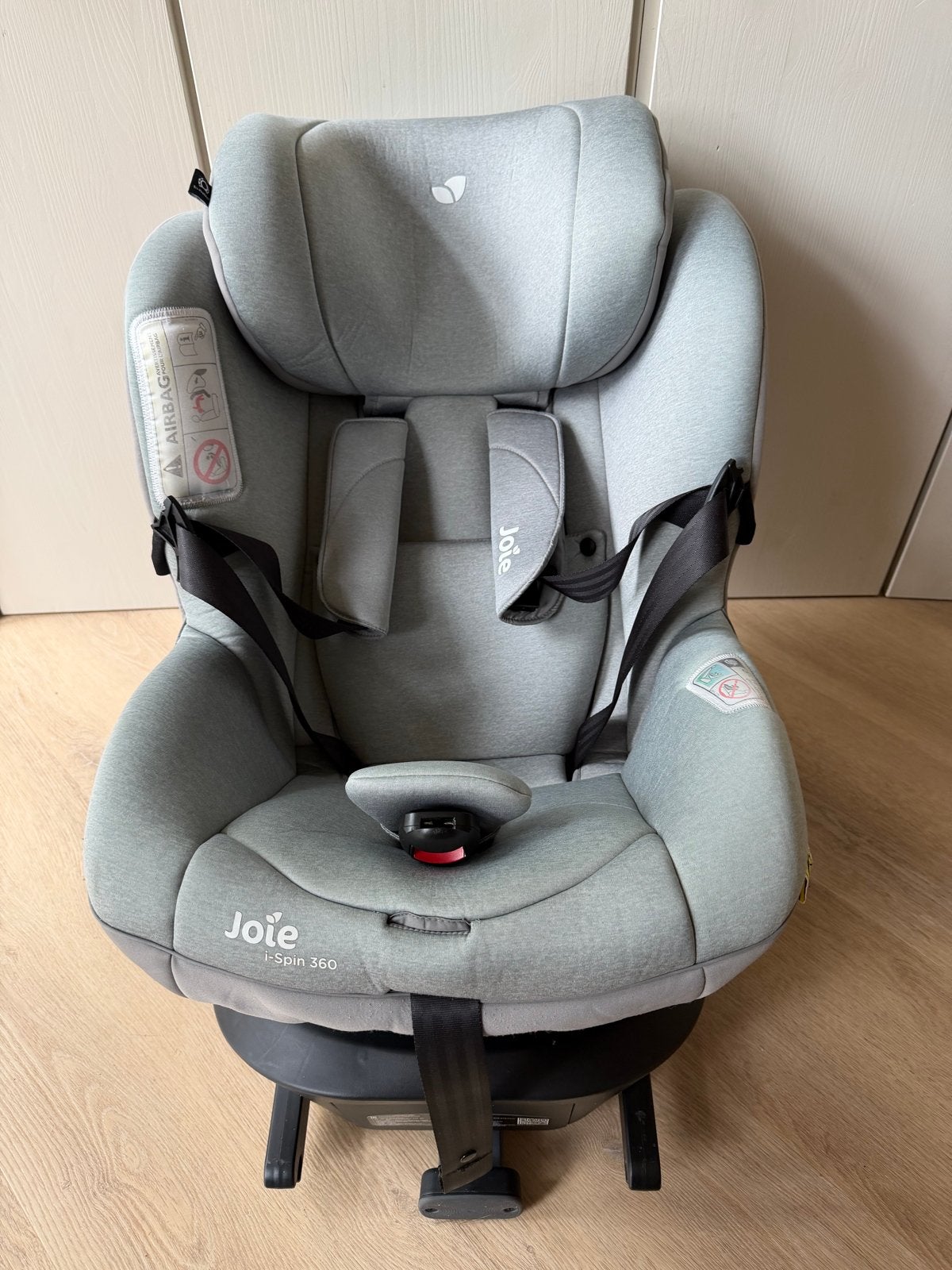 Joie I-Spin 360 autostoel met baby-inzet, 0 t/m 18 kg, Verstelbare rugleuning, Zo goed als nieuw, Isofix