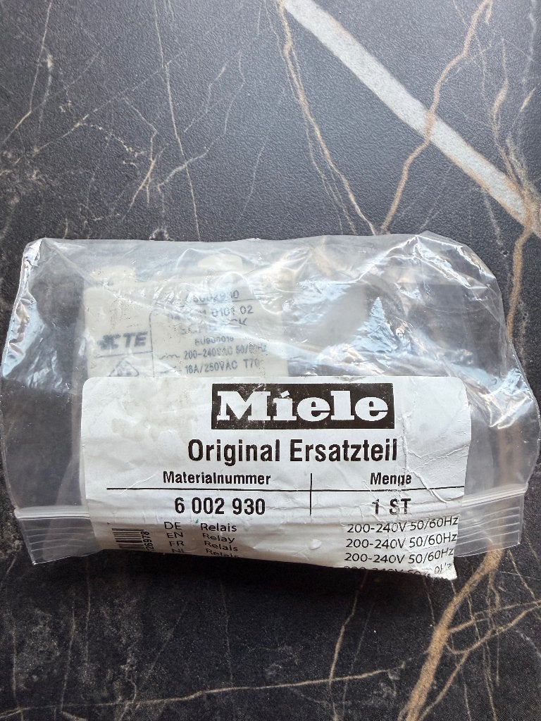 Miele verwarmingsrelais Nieuw 06002930 | Origineel Miele, Ophalen of Verzenden, Nieuw