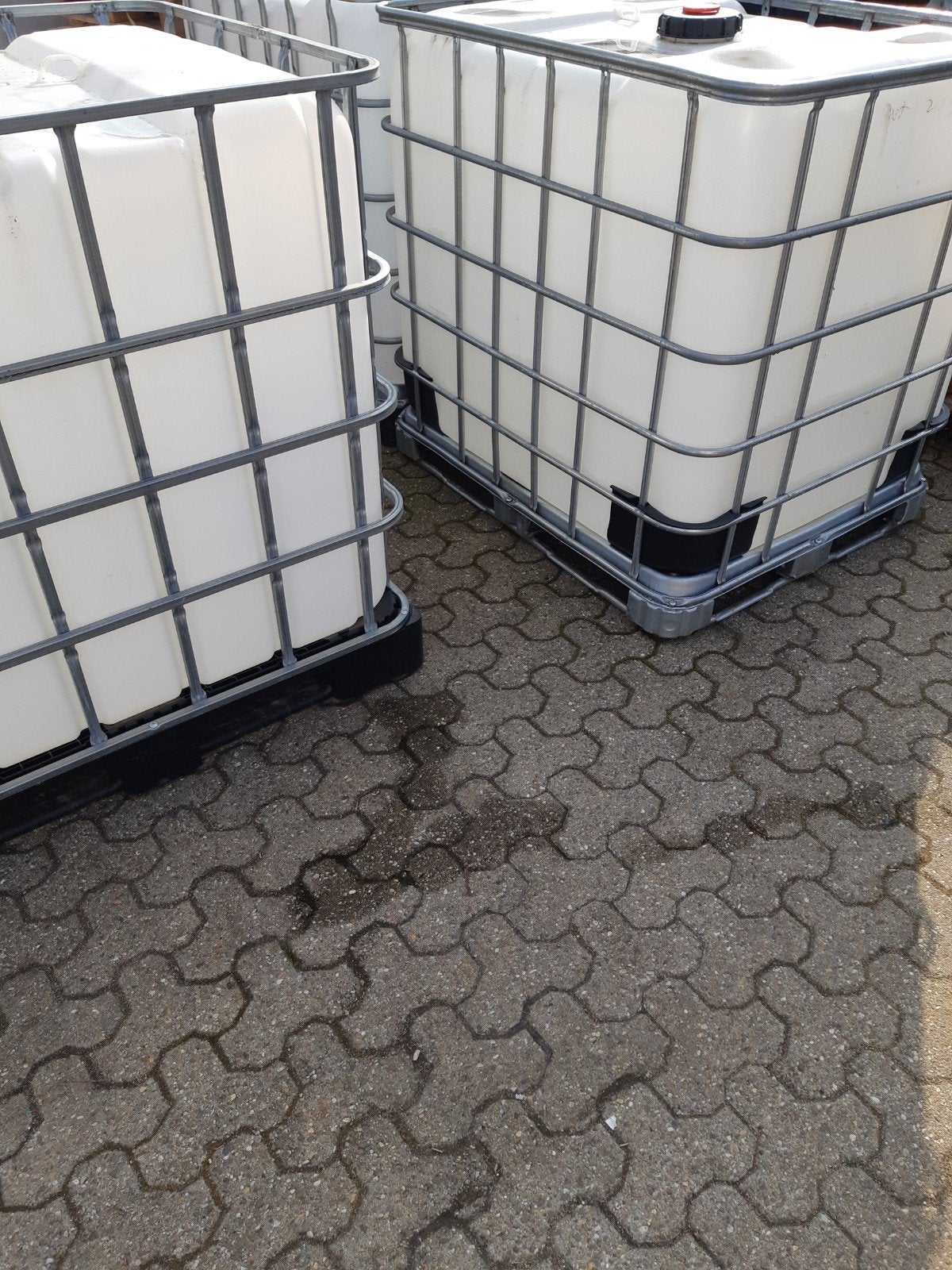 Ibc kratten kooien haardhout krat, Ophalen