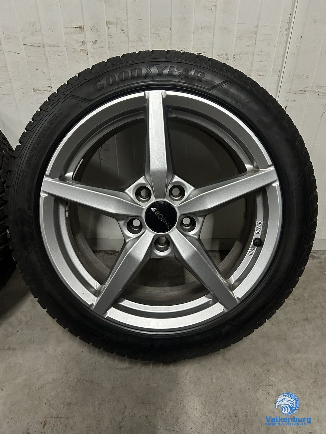 8-9mm! VAG VW Golf Caddy Audi A3 Leon 17 inch velgen 5x112 w, Gebruikt, -, -, Banden en Velgen