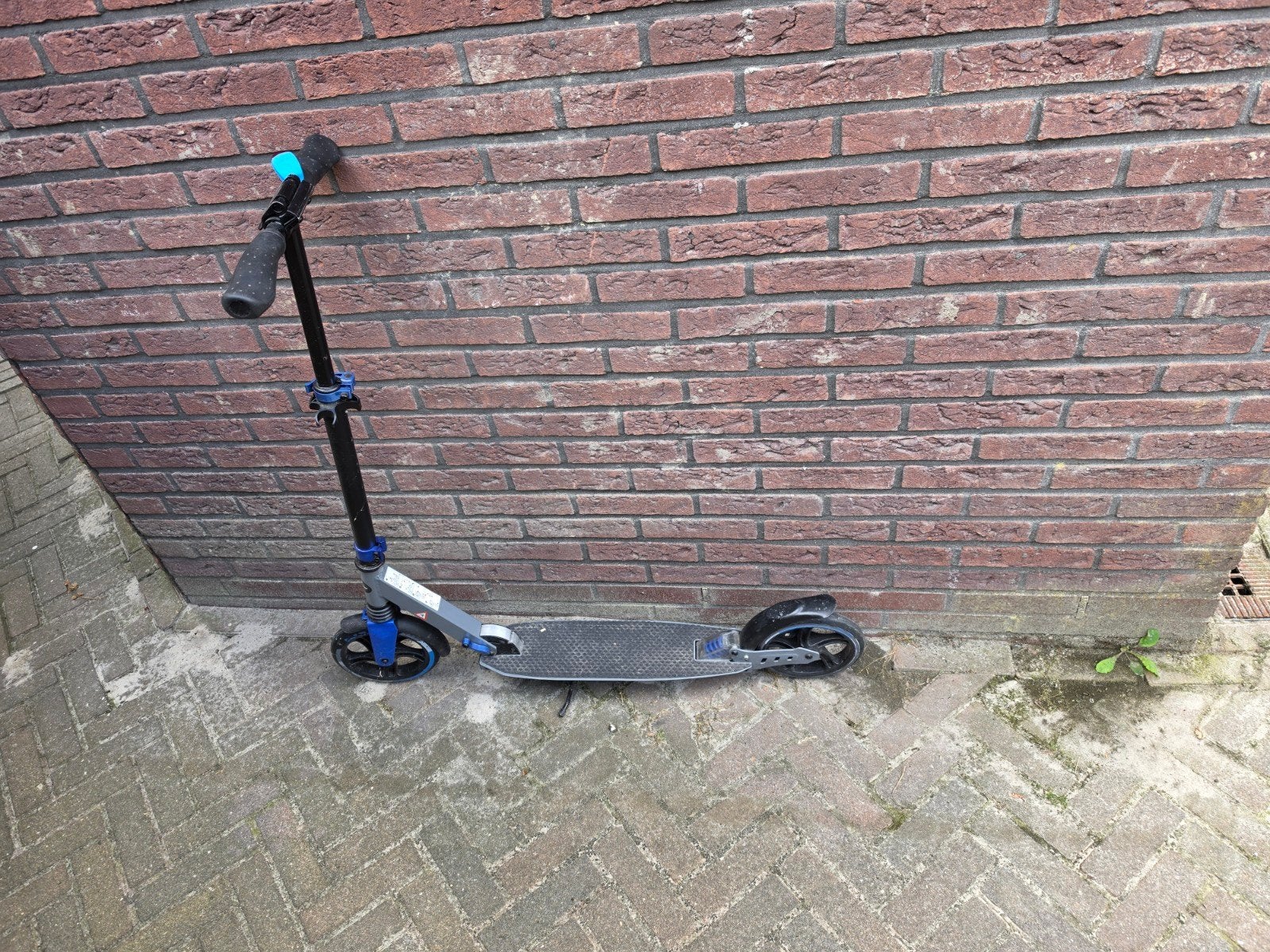 Stevige step met vering en standaard, Ophalen, Gebruikt, Gewone step, Lidl