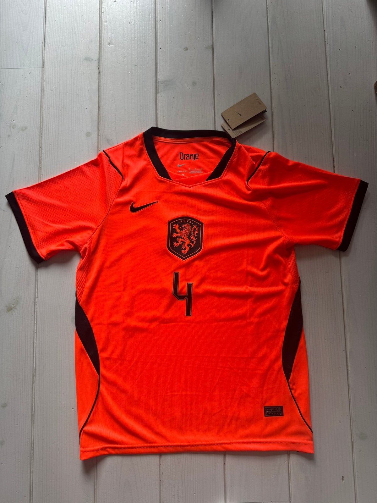 Nederlands Elftal Thuisshirt WK 2026 Van Dijk, Maat M, Ophalen of Verzenden, Nieuw, Shirt