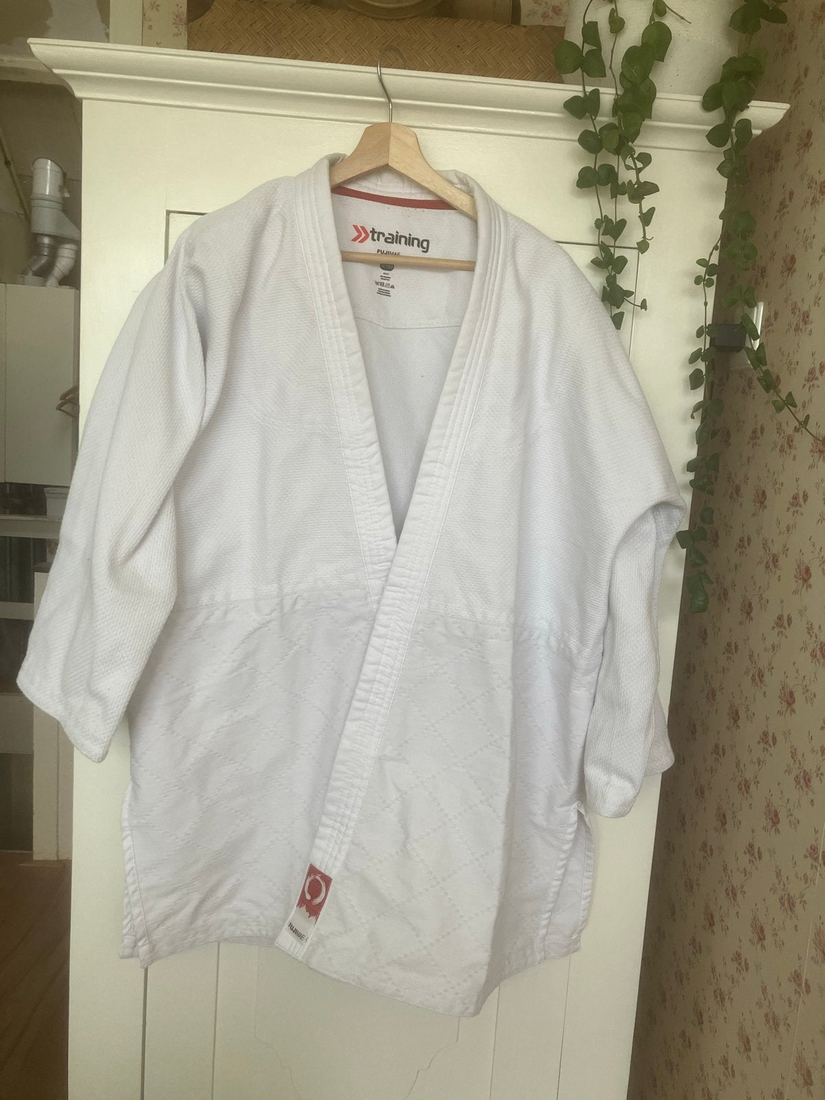 Aikido of vechtsport pak - Maat 5/180, Sport en Fitness, Vechtsporten en Zelfverdediging, Gebruikt, Aikido, Vechtsportpak, Groter dan maat XL