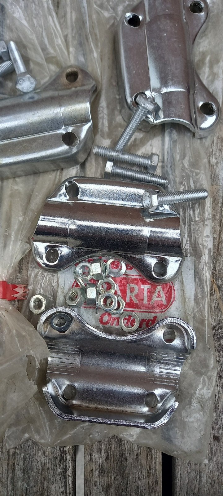 sparta stuur onderdelen origineel oldtimer bromfiets, Fietsen en Brommers, Ophalen of Verzenden, Gebruikt, Overige typen, Sparta