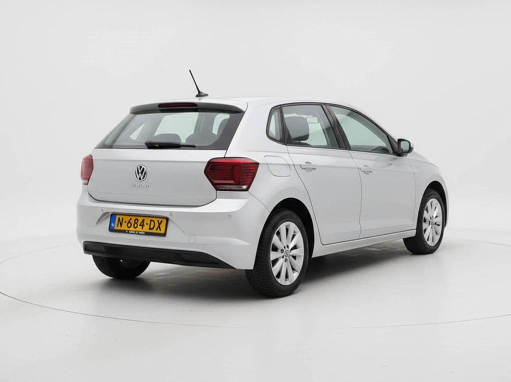 Volkswagen Polo 1.0 TSI 95pk DSG Highline | Navigatie | 2x P, Stof, Gebruikt, 95 pk, Automatische klimaatregeling