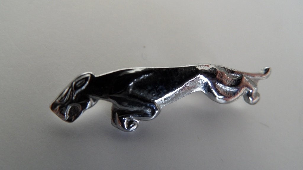 Jaquar oldtimerauto speld, oude broche, Verzenden, Gebruikt, Merk, Speldje of Pin