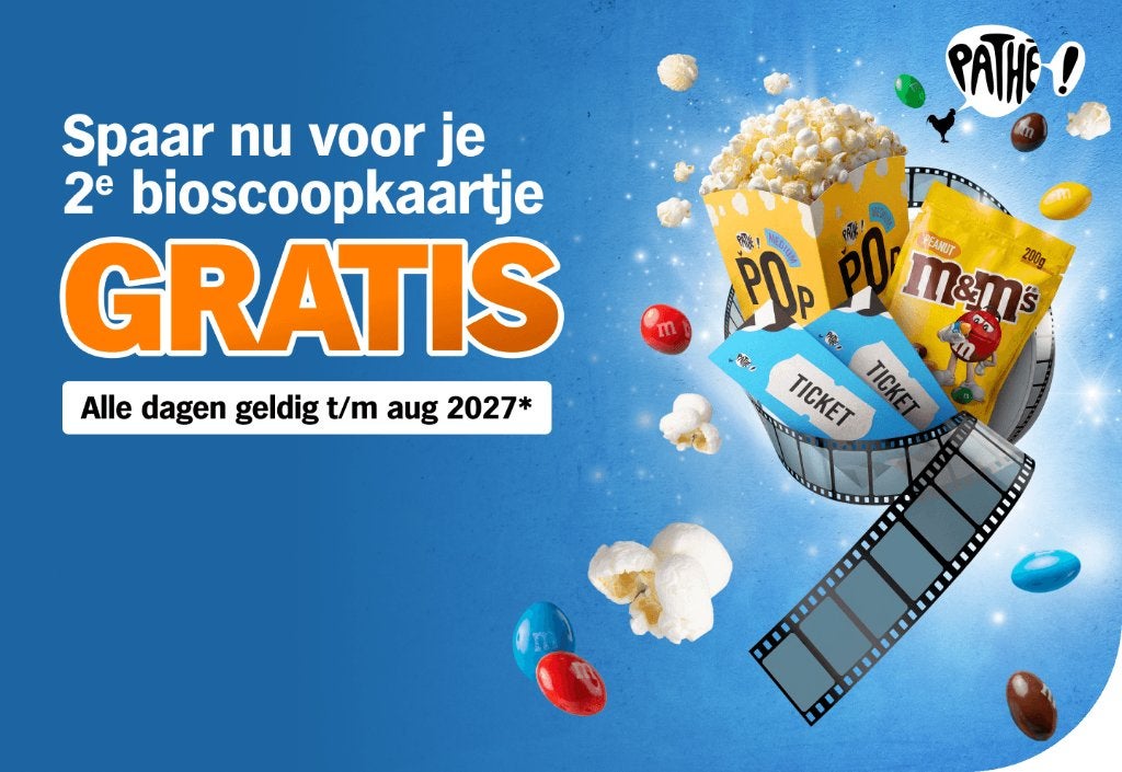 AH-zegels voor gratis tweede bioscoopkaartje (€ 0,50 p.s.), Albert Heijn, Ophalen