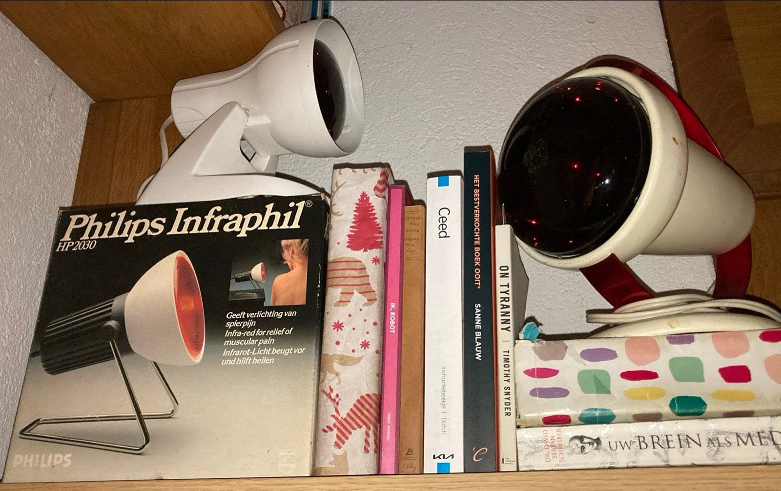 Philips Infraphil HP2030 Infraroodlamp voor spierpijn, Witgoed en Apparatuur, Ophalen of Verzenden, Gebruikt, Overige typen