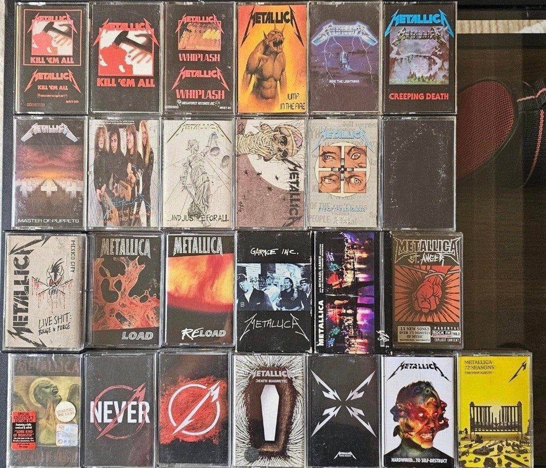 Oplichter actief Metallica Cassettebandjes - Leoni, Ophalen of Verzenden, Zo goed als nieuw, Overige genres, 1 bandje