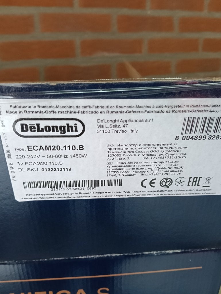De’Longhi Magnifica S Volautomatische espressomachine