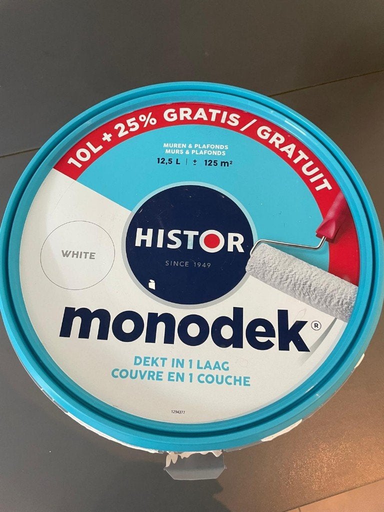 Histor Monodek - white, Ophalen, Wit, Nieuw, Verf
