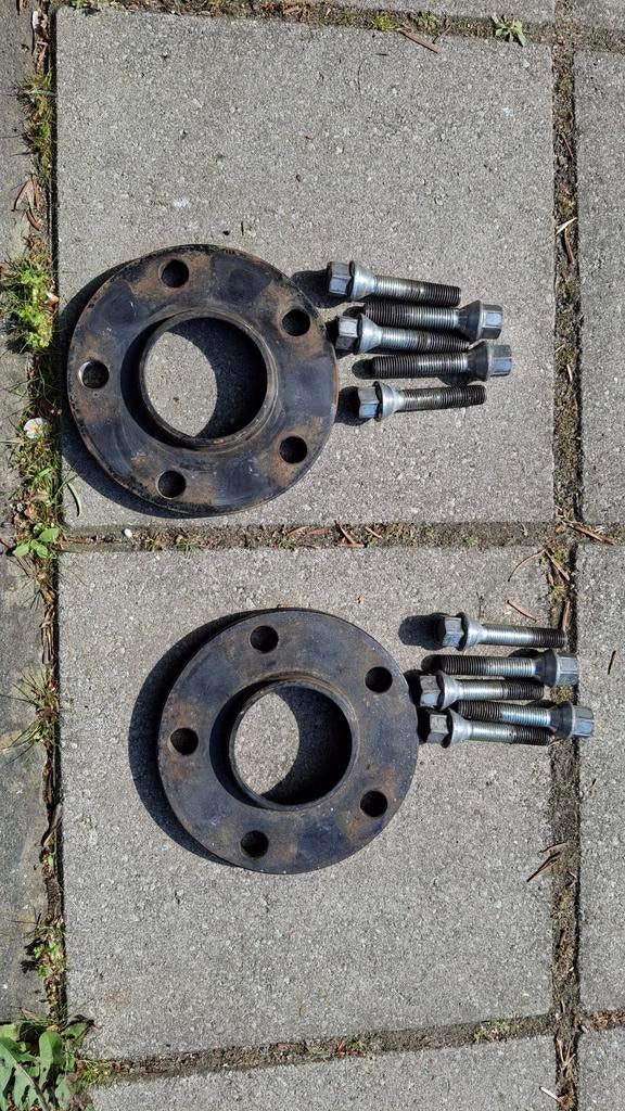 Spoorverbreders 15mm voor BMW E60 E61, Ophalen of Verzenden, Gebruikt, BMW