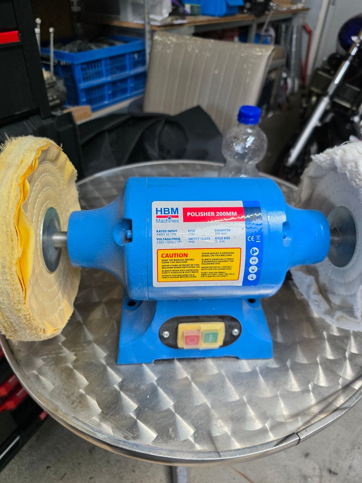 TE KOOP Polijstmachine 200mm HBM, Ophalen, Nieuw, Minder dan 700 watt, Overige typen