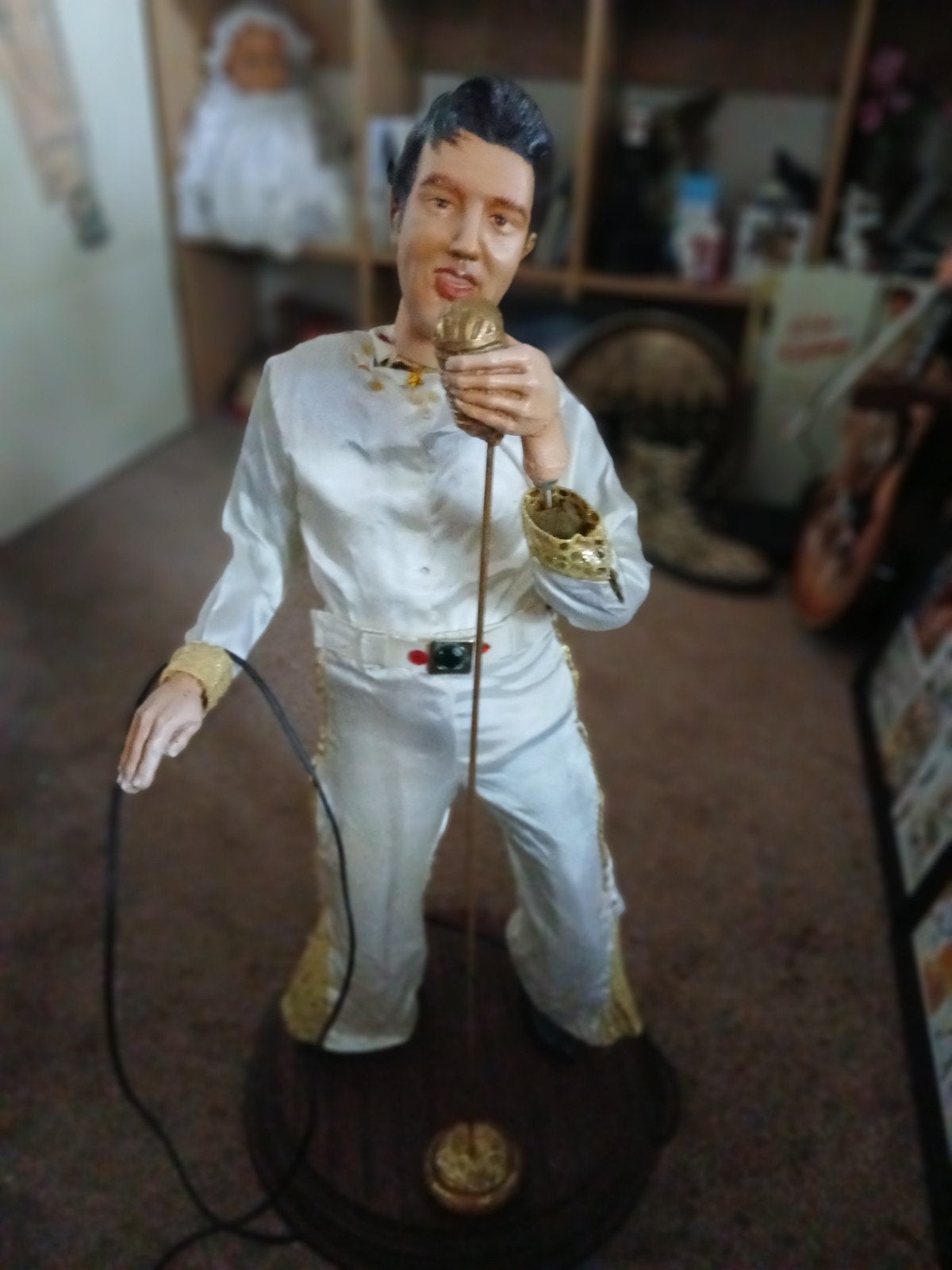 Unieke Elvis Presley pop - The King of Rock 'n' Roll, Verzamelen, Ophalen of Verzenden, Gebruikt