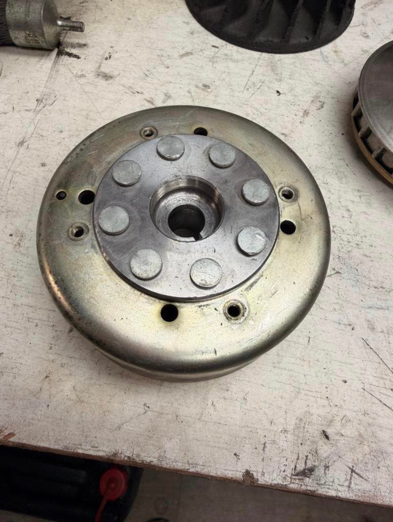 125cc / 180cc vliegwiel, Fietsen en Brommers, Ophalen of Verzenden, Zo goed als nieuw, Blok