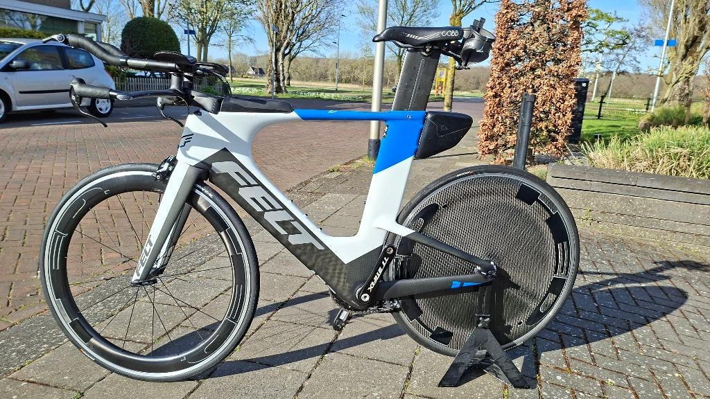 Felt IA14 Tijdritfiets inclusief HED Jet RCD Wielset, 28 inch, Gebruikt, Carbon, Heren