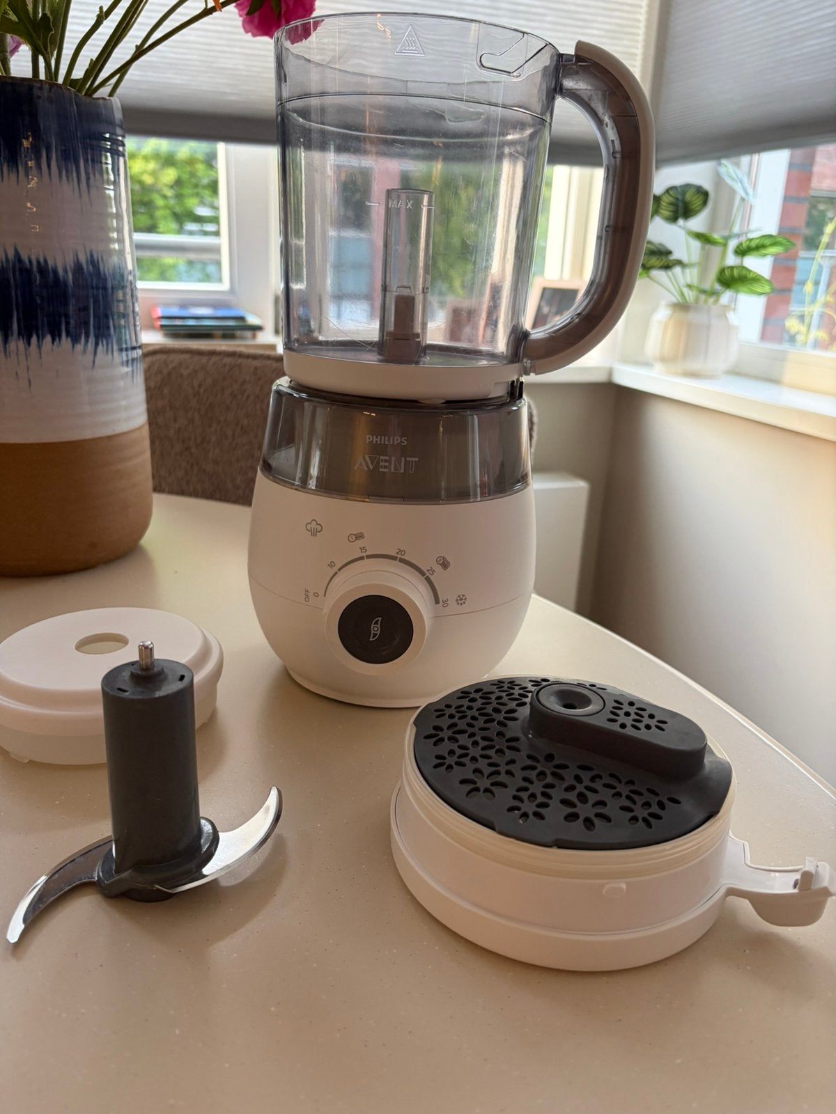 Philips Avent | 4-in-1 Babyvoedingmaker | stomer en blender, Kinderen en Baby's, Babyvoeding en Toebehoren, Ophalen, Gebruikt