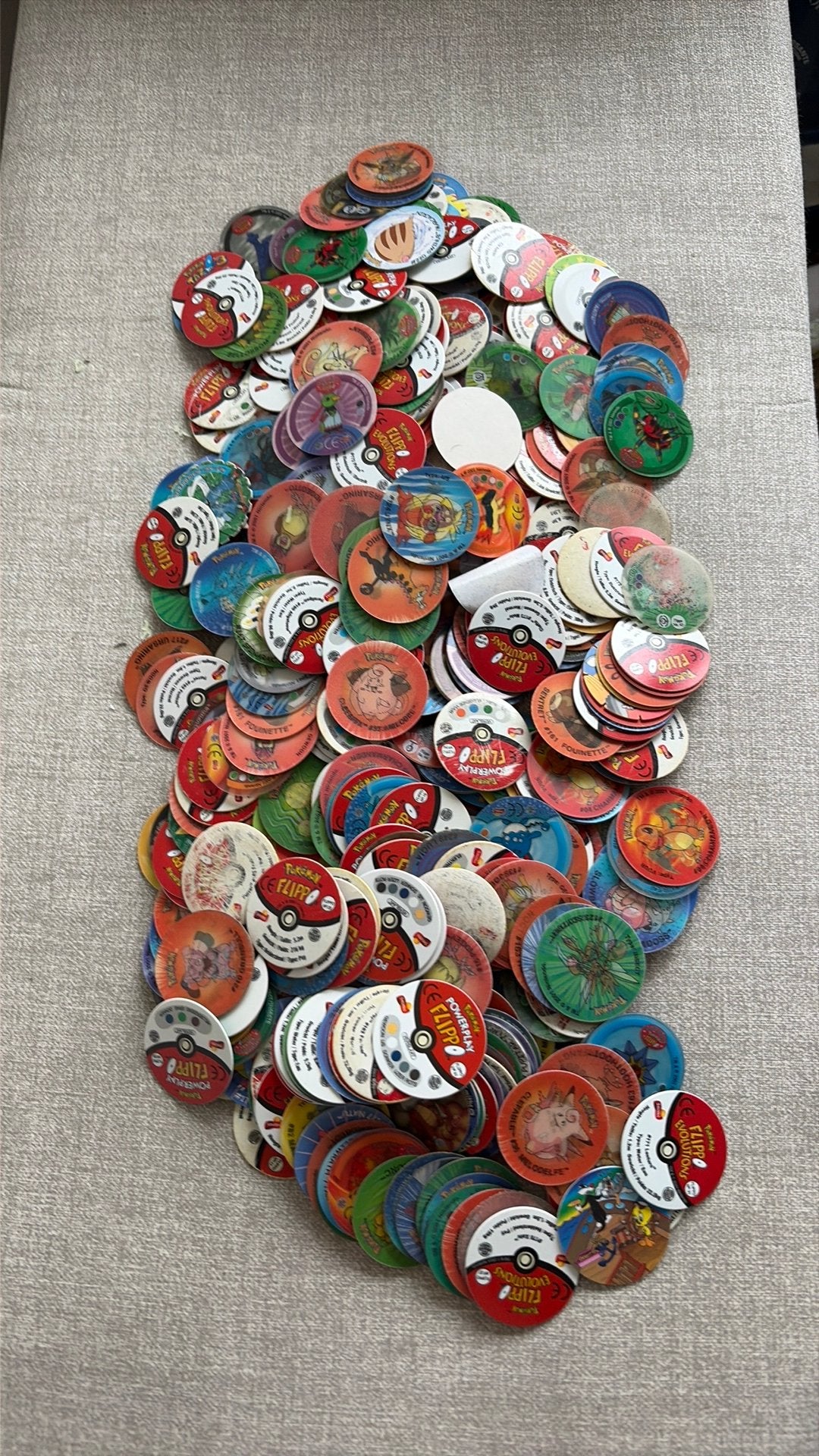 Partij pokemon flippo’s te koop, Verzamelen, Flippo's, Ophalen of Verzenden, Losse flippo's