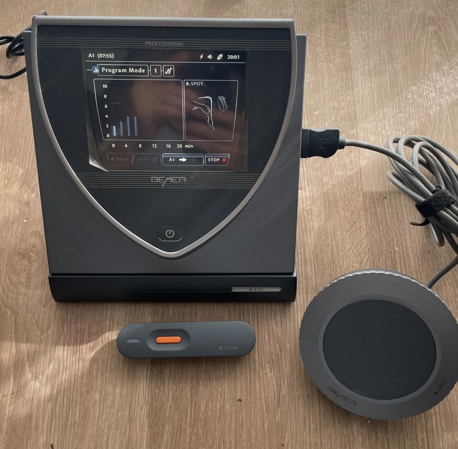 BEMER Professional B.Box Set met B.SPOT, Ophalen of Verzenden, Zo goed als nieuw