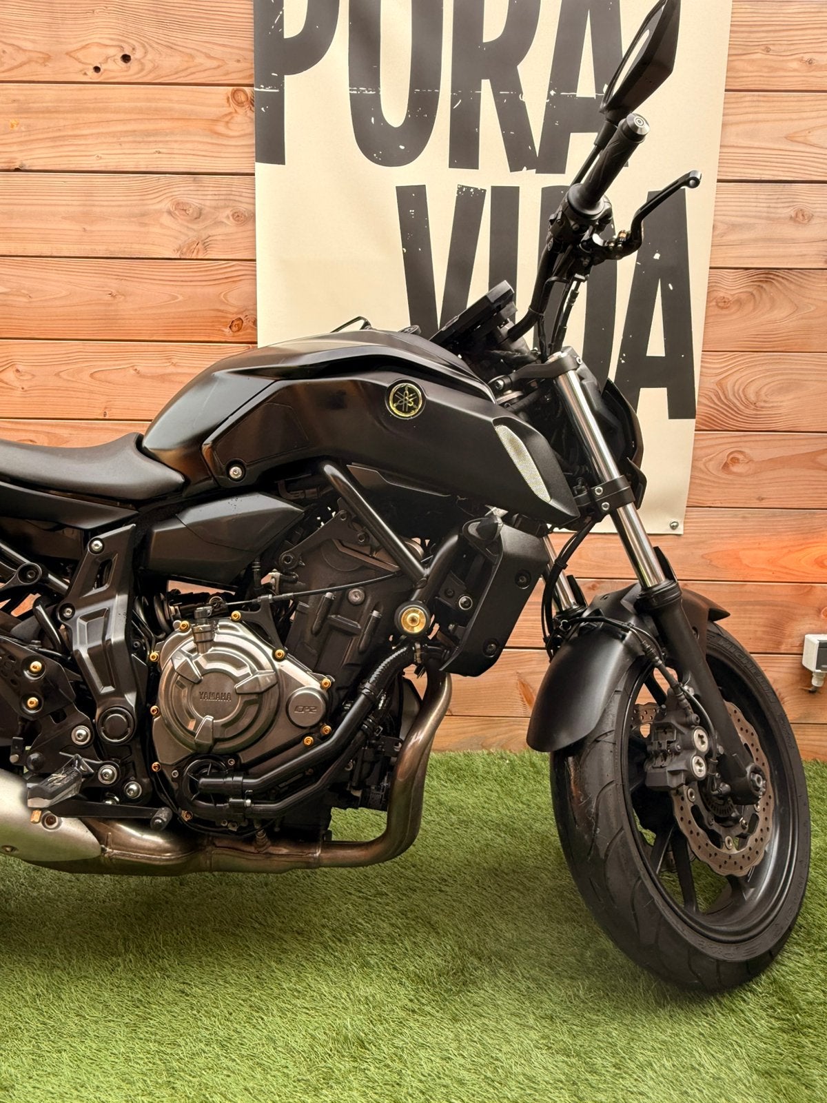 Yamaha MT07 2018 35KW LM velgen - digitaal scherm - ABS, 2 cilinders, Occasion, Particulier, Minimaal motorrijbewijs A2