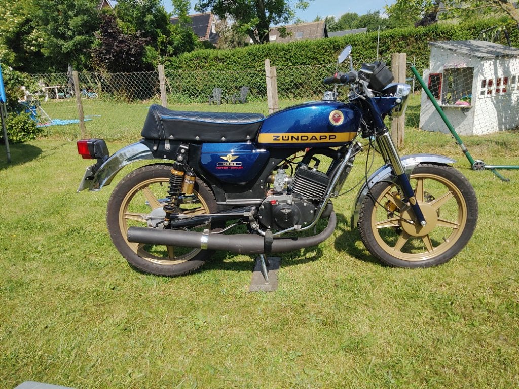 Zundapp 80 cc, Ophalen, Maximaal 45 km/u, GTS50, Zo goed als nieuw