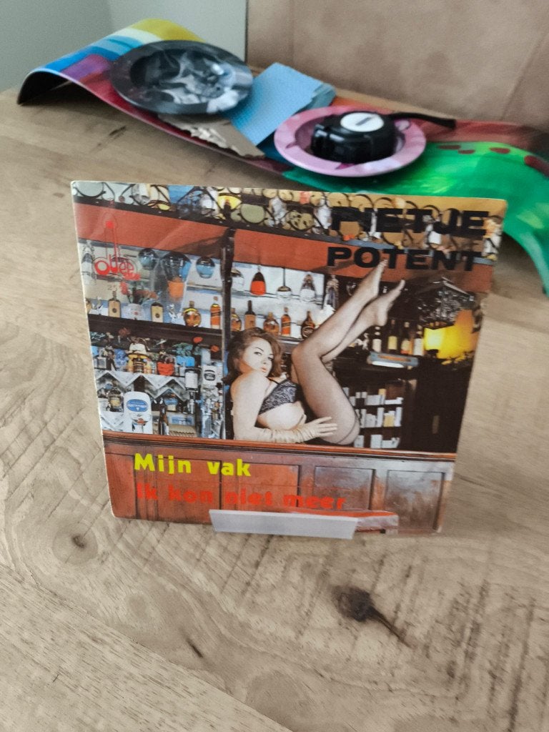 Pietje Potent – Mijn Vak, 7 inch, Ophalen of Verzenden, Zo goed als nieuw, Beschermende buitenhoes