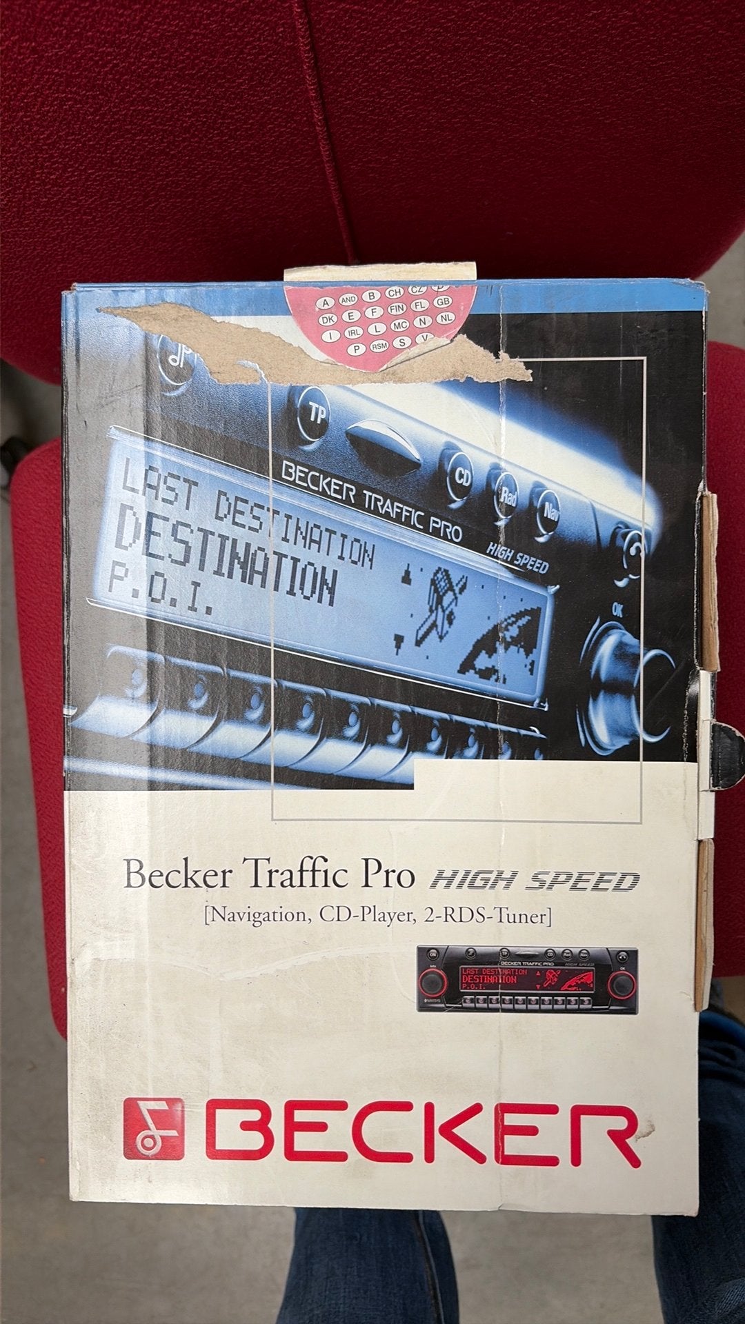 Becker traffic pro high speed in doos met codd, Verzenden, Zo goed als nieuw