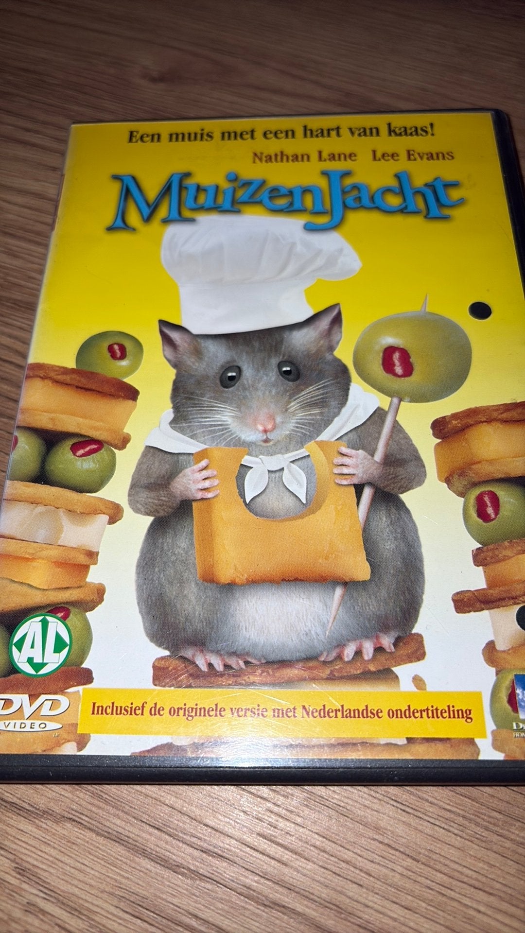 Muizenjacht / Mouse Hunt met Nathan Lane en Lee Evans., Cd's en Dvd's, Vanaf 16 jaar, Ophalen of Verzenden, Zo goed als nieuw