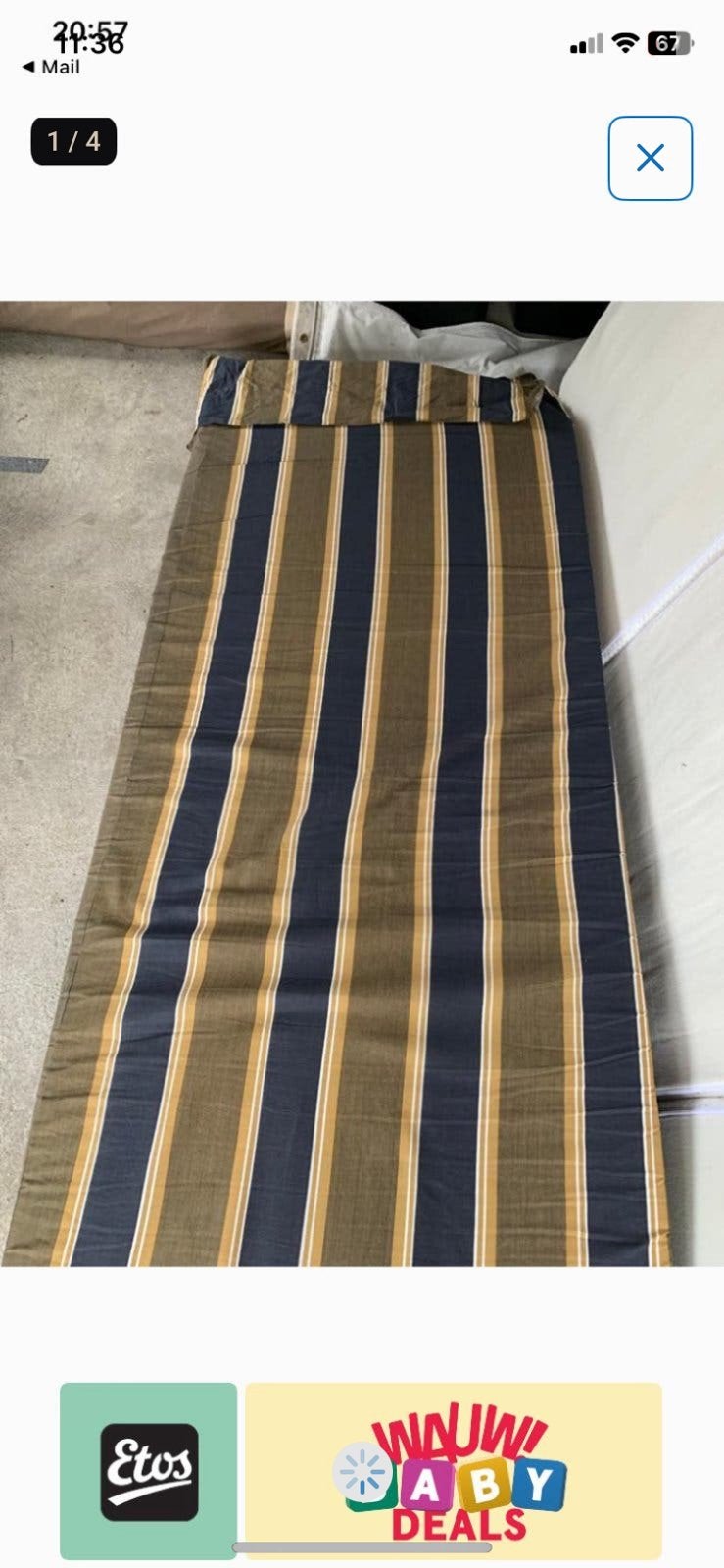 Matrassen 2 x 70 x 1.90, Ophalen, 190 cm of minder, Zo goed als nieuw, Eenpersoons