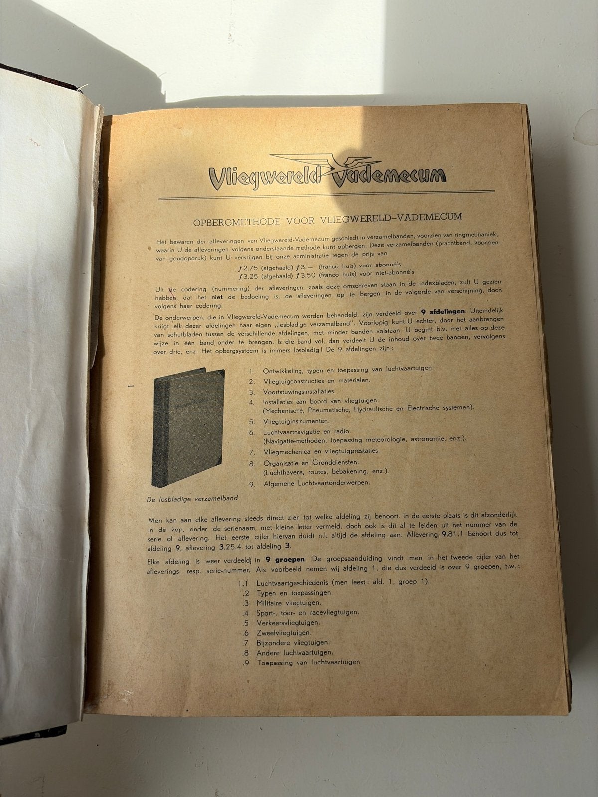 Vliegwereld Vademecum - Luchtvaart naslagwerk, Ophalen of Verzenden, Gelezen, Overige onderwerpen