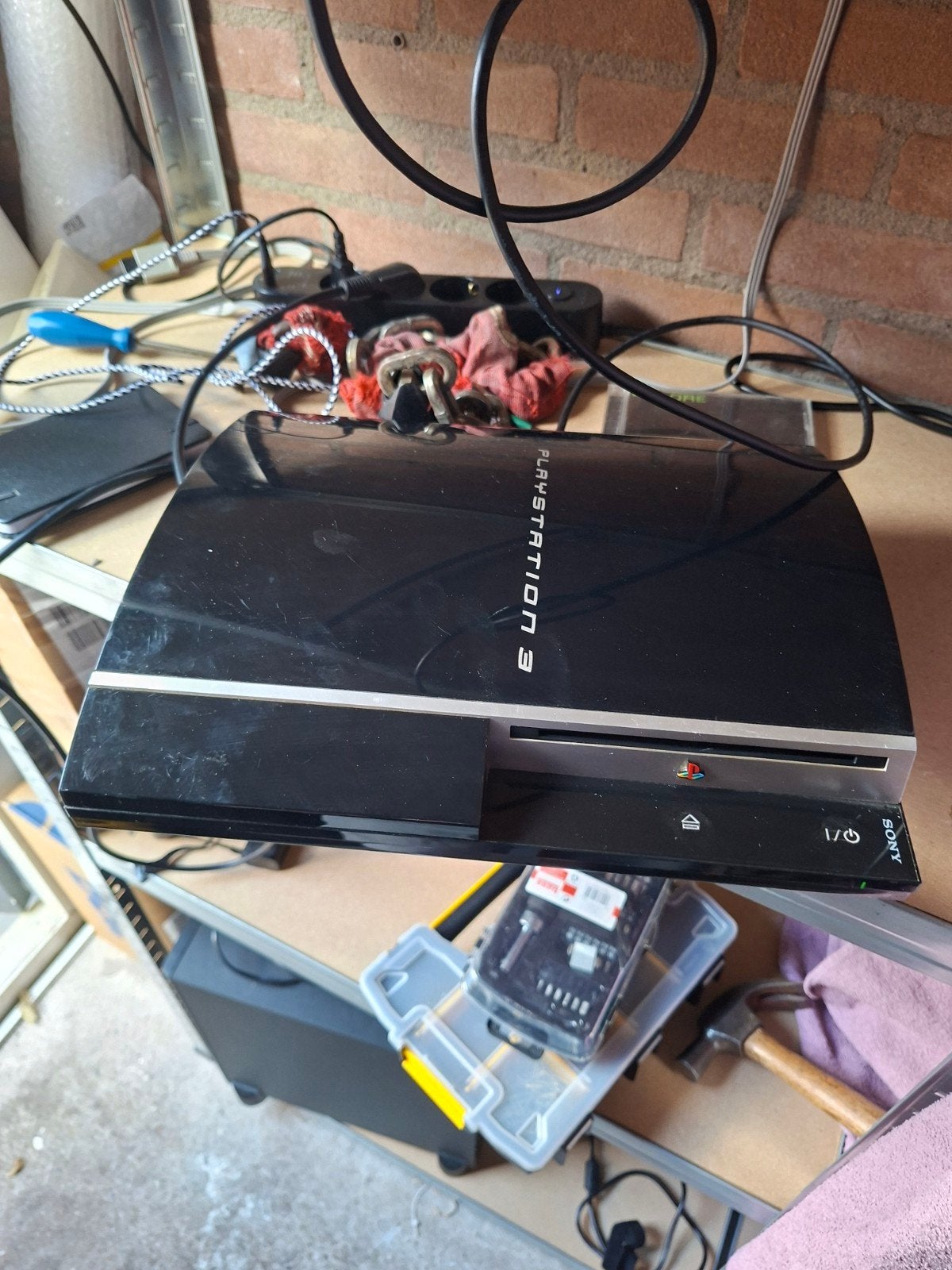 PS3 Phat - Geen controller, geen HDMI kabel, Spelcomputers en Games, Ophalen, Gebruikt, Zonder controller, Phat