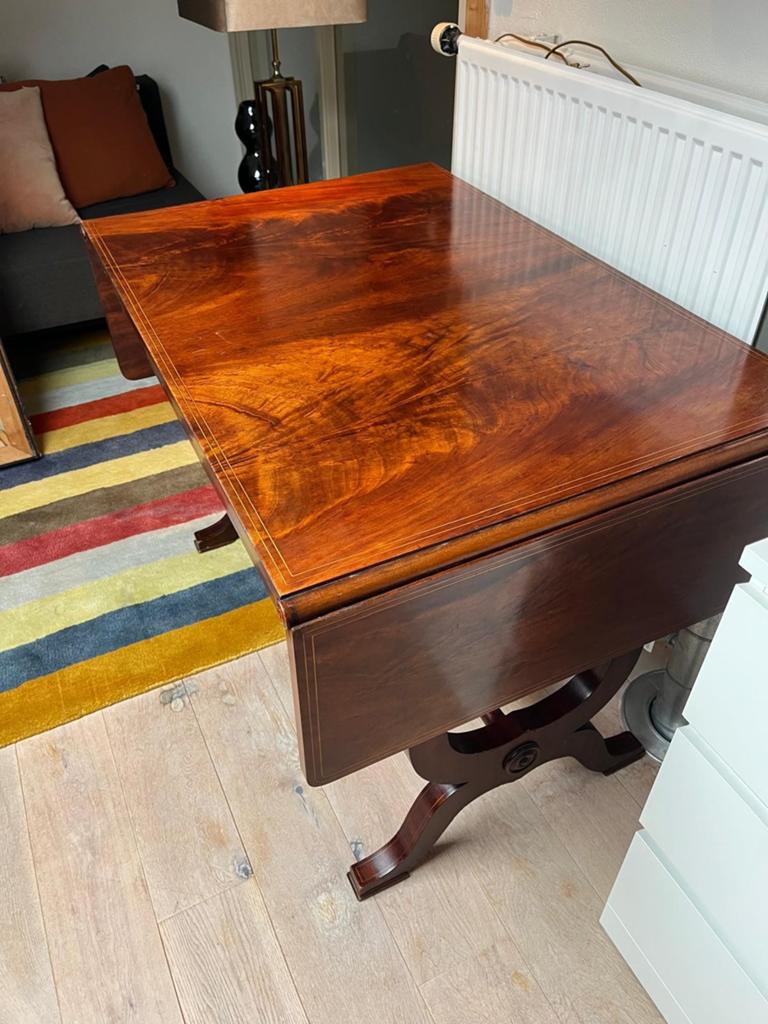 Antieke Poolse Hangoor Tafel - Inklapbaar, Ophalen