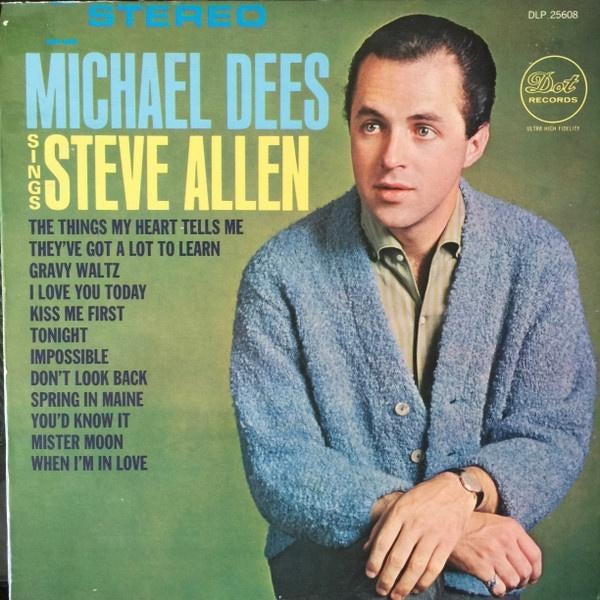 Michael dees  michael dees sings steve allen  lp, Inclusief binnenhoes, Ophalen of Verzenden, Gebruikt, 12 inch