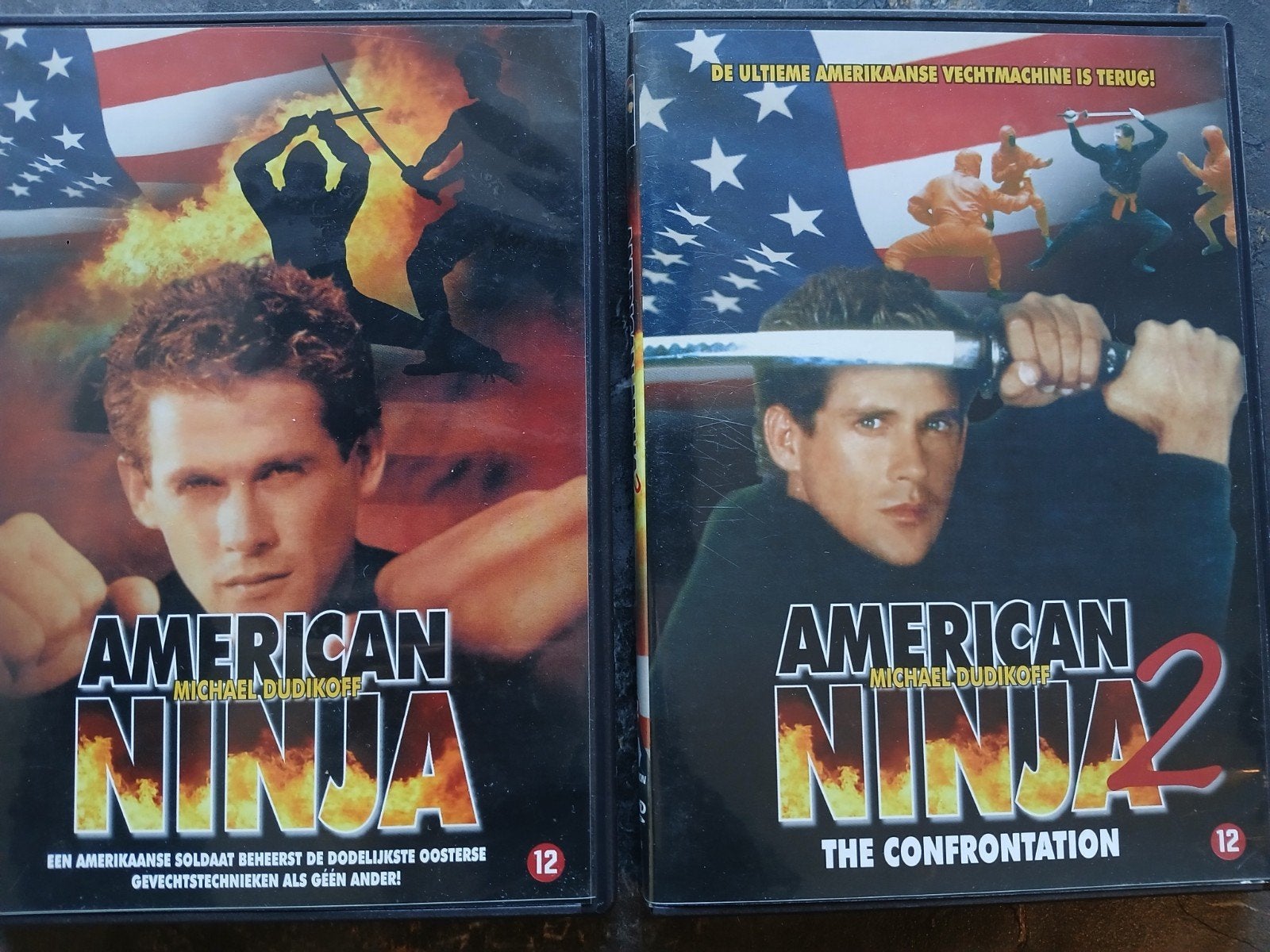 american ninja ( set deken 1 en 2 ), Vanaf 16 jaar, Ophalen of Verzenden, Zo goed als nieuw