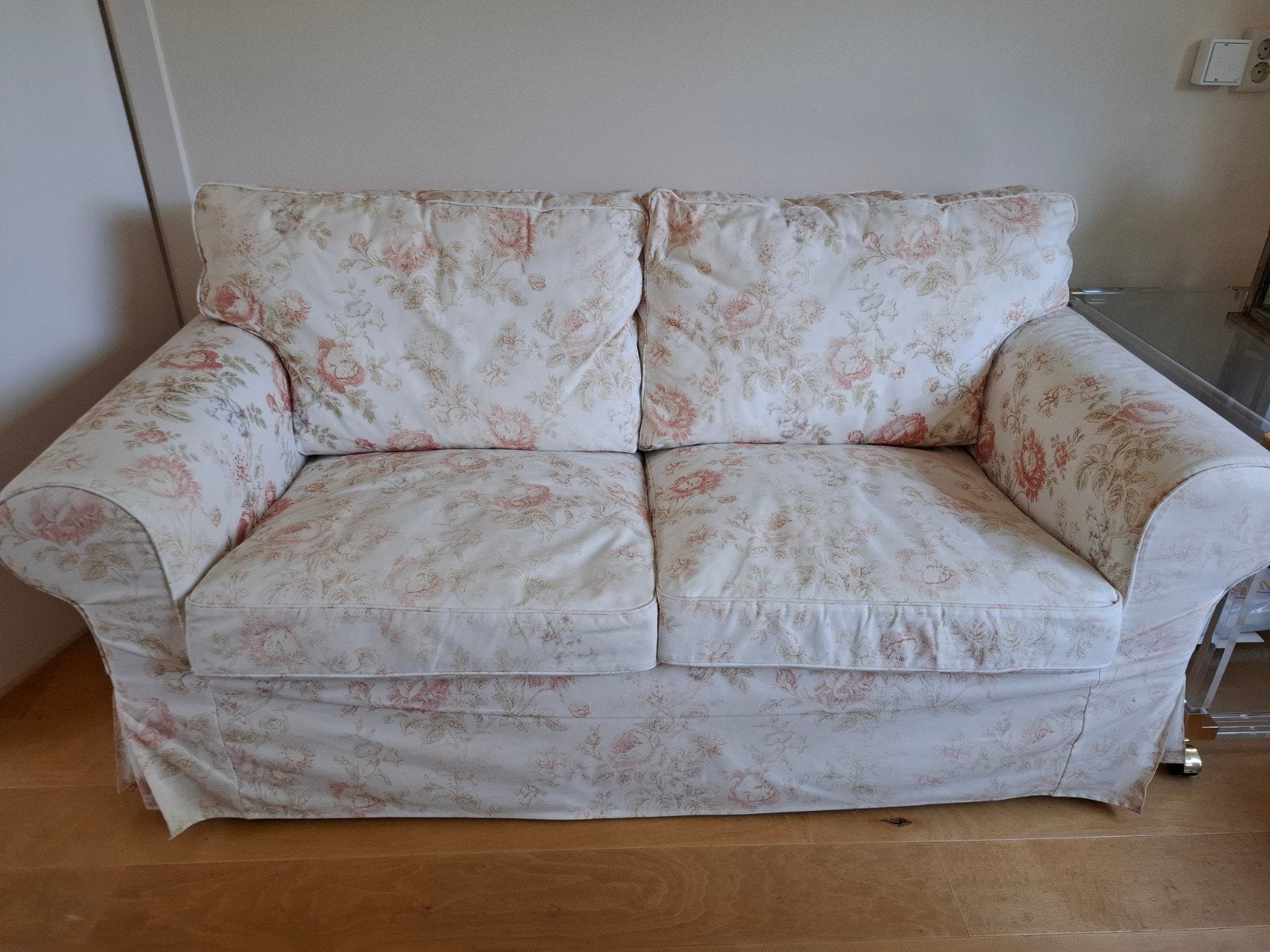 Ikea bank, zgan, Tweepersoons, 75 tot 100 cm, Ophalen of Verzenden, Zo goed als nieuw