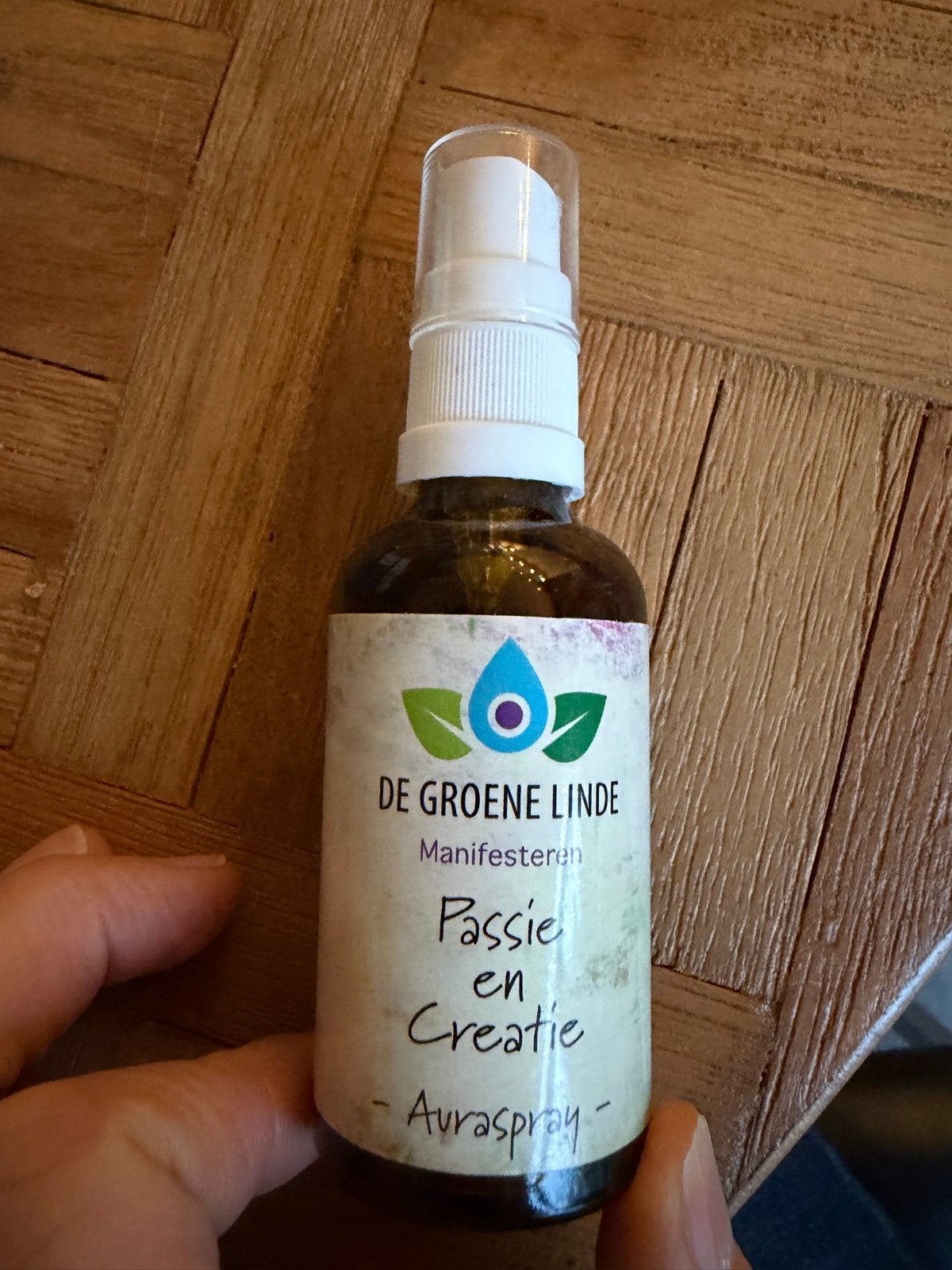 Passie en creatie 50ml spray De Groene Linde, Ophalen of Verzenden, Nieuw, Aroma