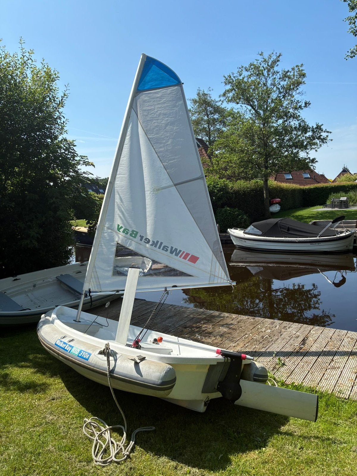 Walker bay 10, Watersport en Boten, Zeilen en Zeiltoebehoren, Ophalen, Gebruikt, 3 tot 6 meter, Minder dan 15 m²