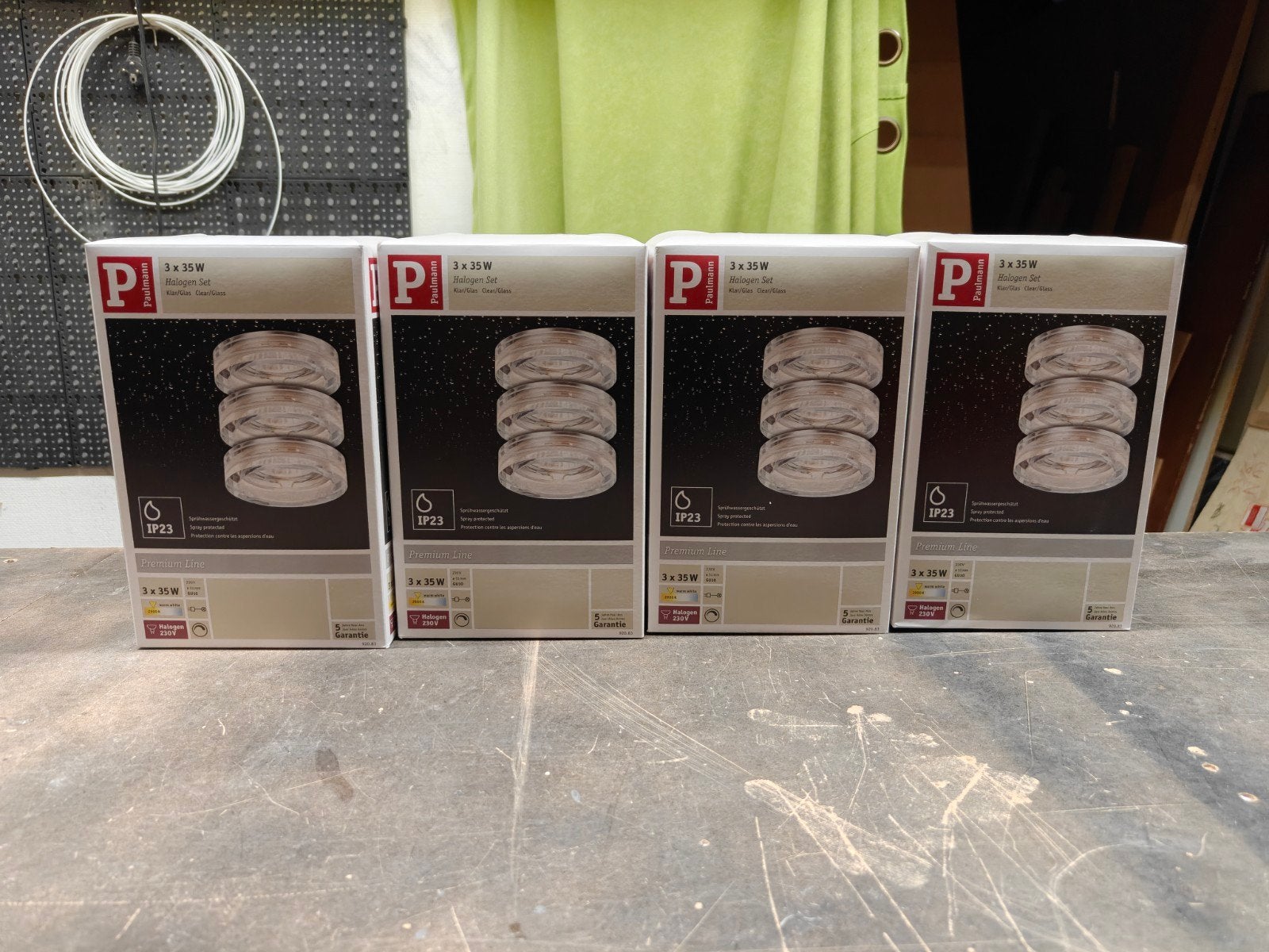4x Paulmann Halogeen Set 3x35W GU10 IP23 - Nieuw in doos, Ophalen of Verzenden