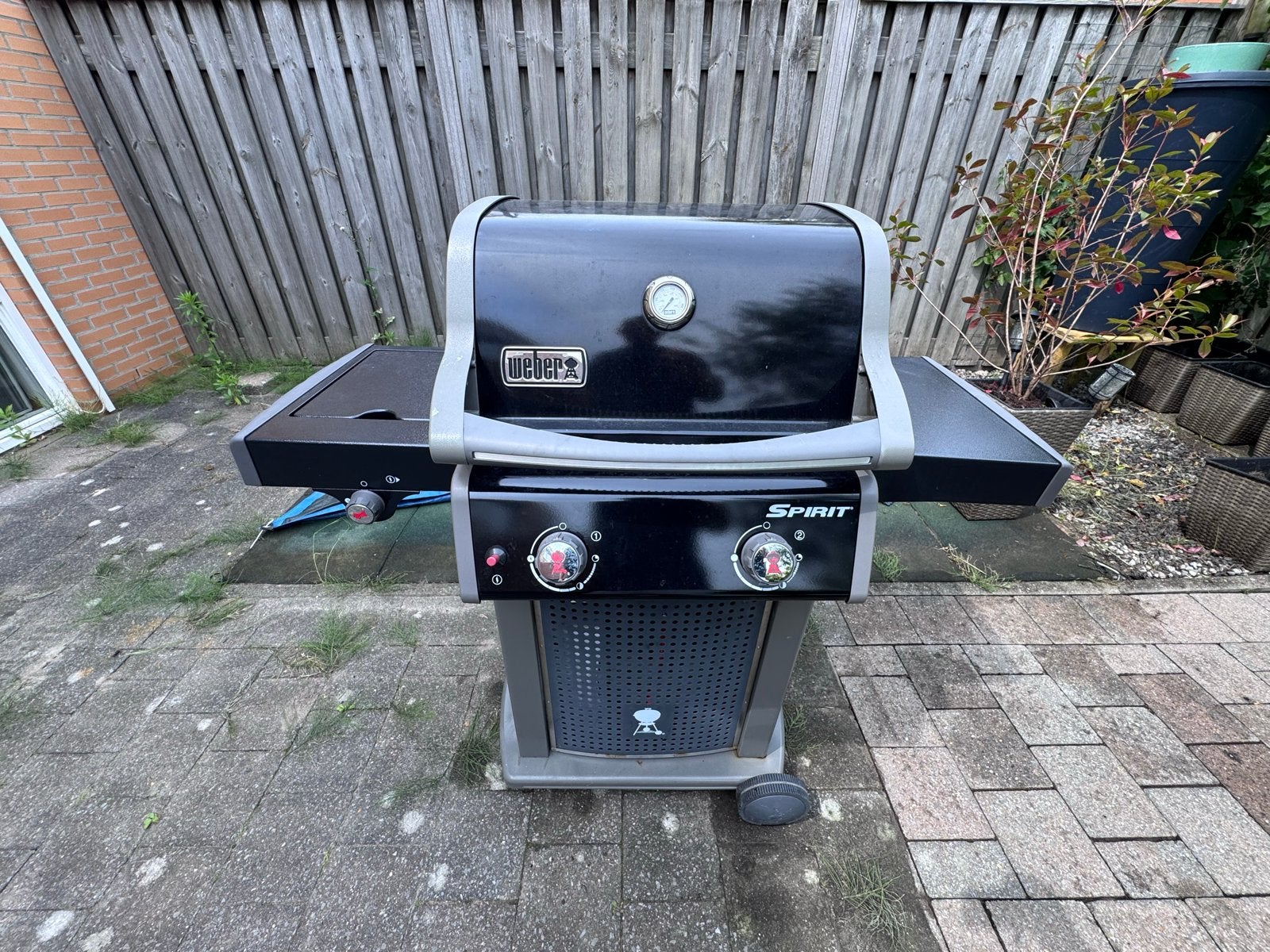 SPIRIT CLASSIC E-220-GASBARBECUE 2 Branders | Propaan/butaan, Ophalen, Gebruikt, Weber
